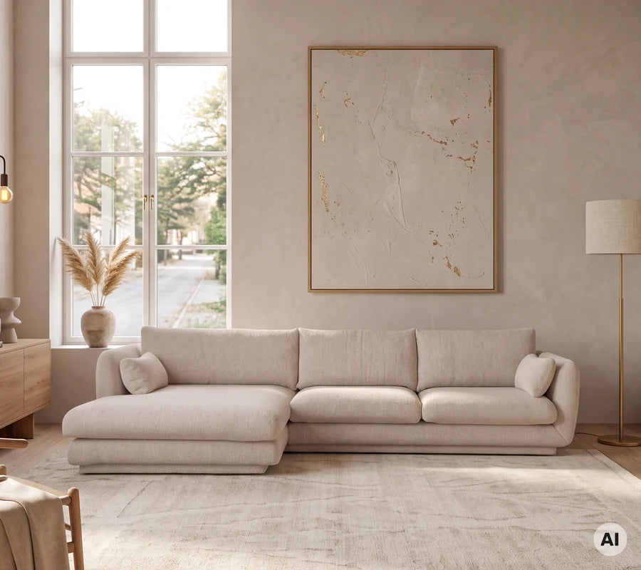 Cane-line Bloom 2-Seater Sofa Left Module with Plinth