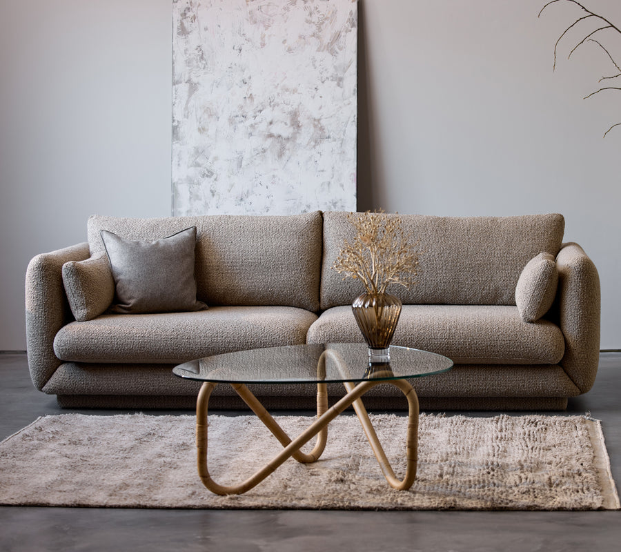 Cane-line Bloom 3-Seater Sofa with Plinth