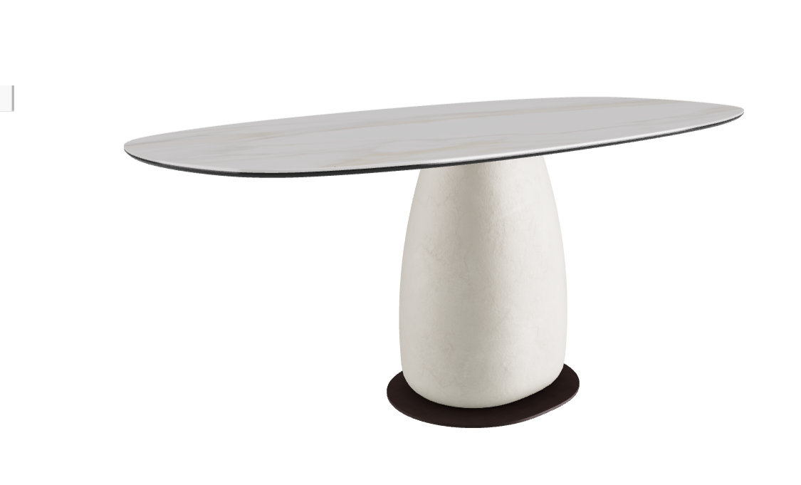 180x90x74h Biscuit Shaped_Glossy Golden Calacatta_Cairo_Bronze Embossed