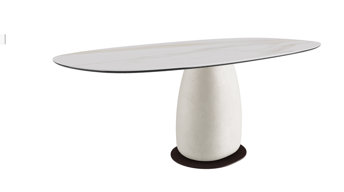 200x100x74h Biscuit Shaped_Matt Golden Calacatta_Cairo_Bronze Embossed