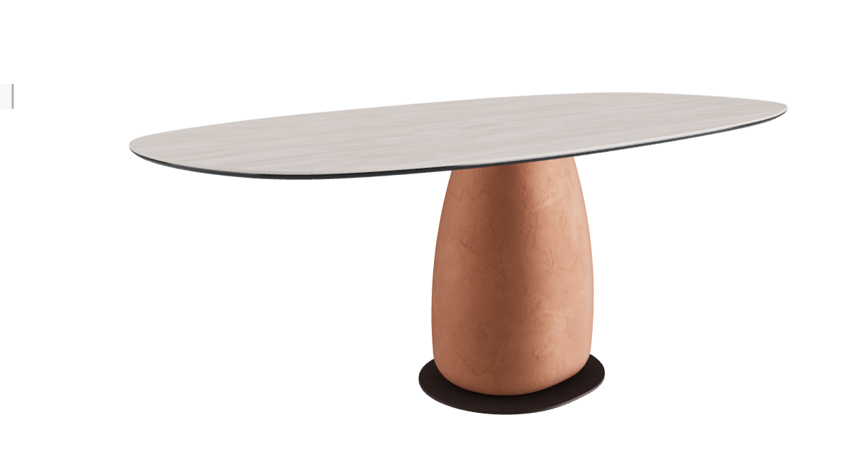 200x100x74h Biscuit Shaped_Colosseo_Marrakech_Bronze Embossed