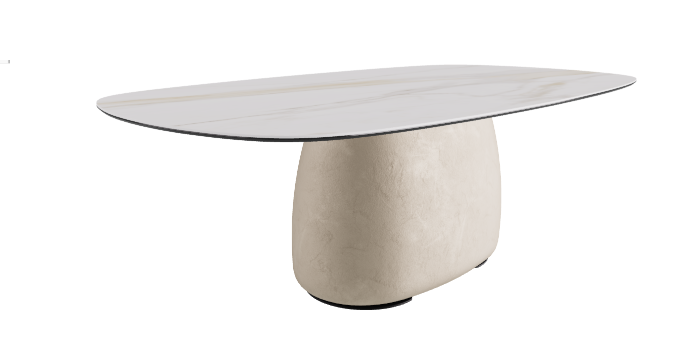 220x120x73.5h Biscuit Shaped_Matt Golden Calacatta_Cairo_Black Embossed