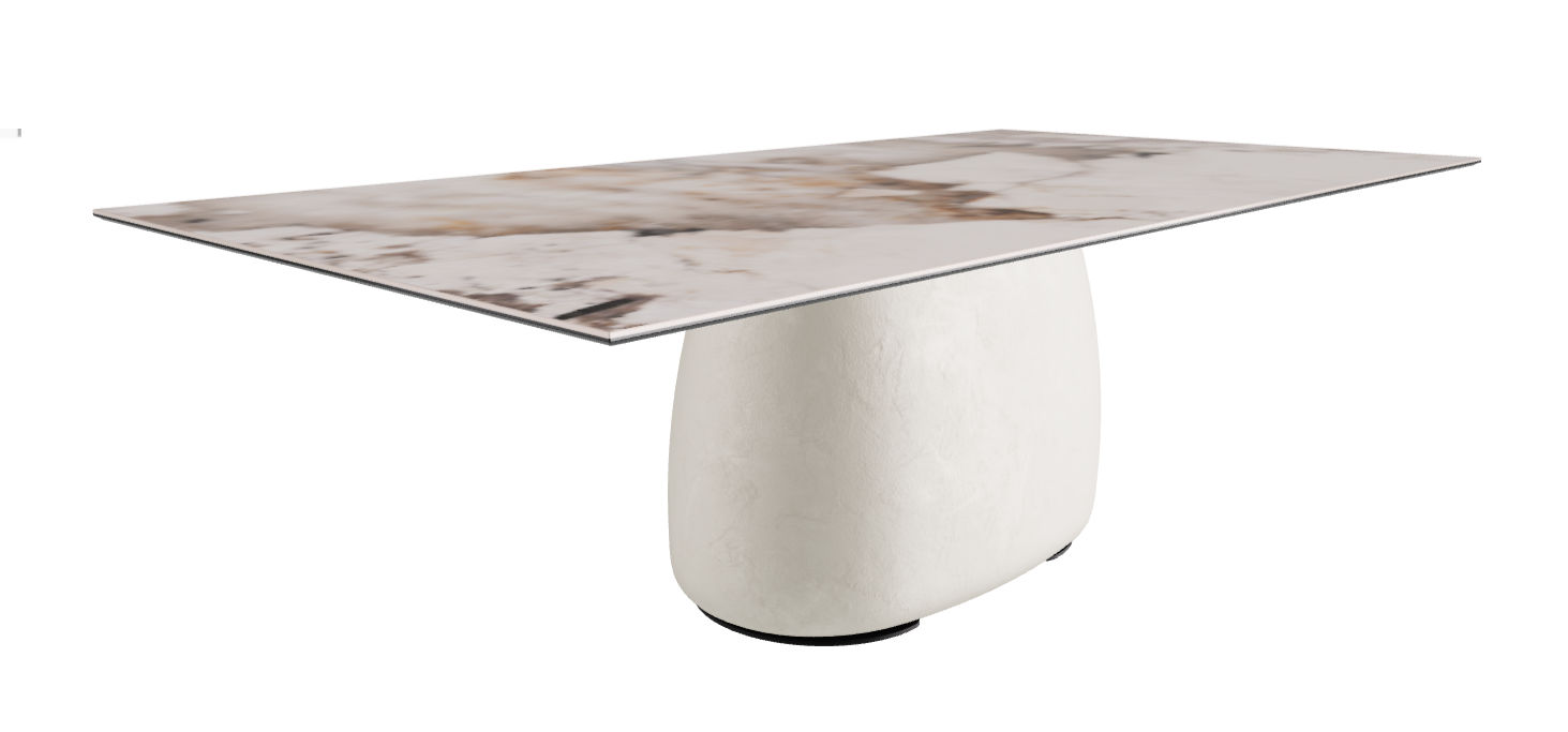 240x120x73.5h Rectangle Shaped_Corcovado_Oslo_Black Embossed