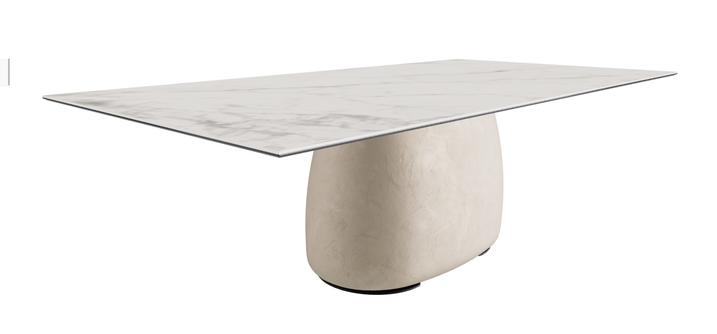 240x120x73.5h Rectangle Shaped_Matt Invisible_Cairo_Black Embossed