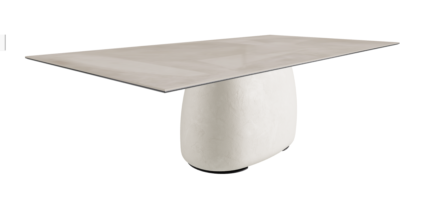 240x120x73.5h Rectangle Shaped_Luxor_Oslo_Black Embossed