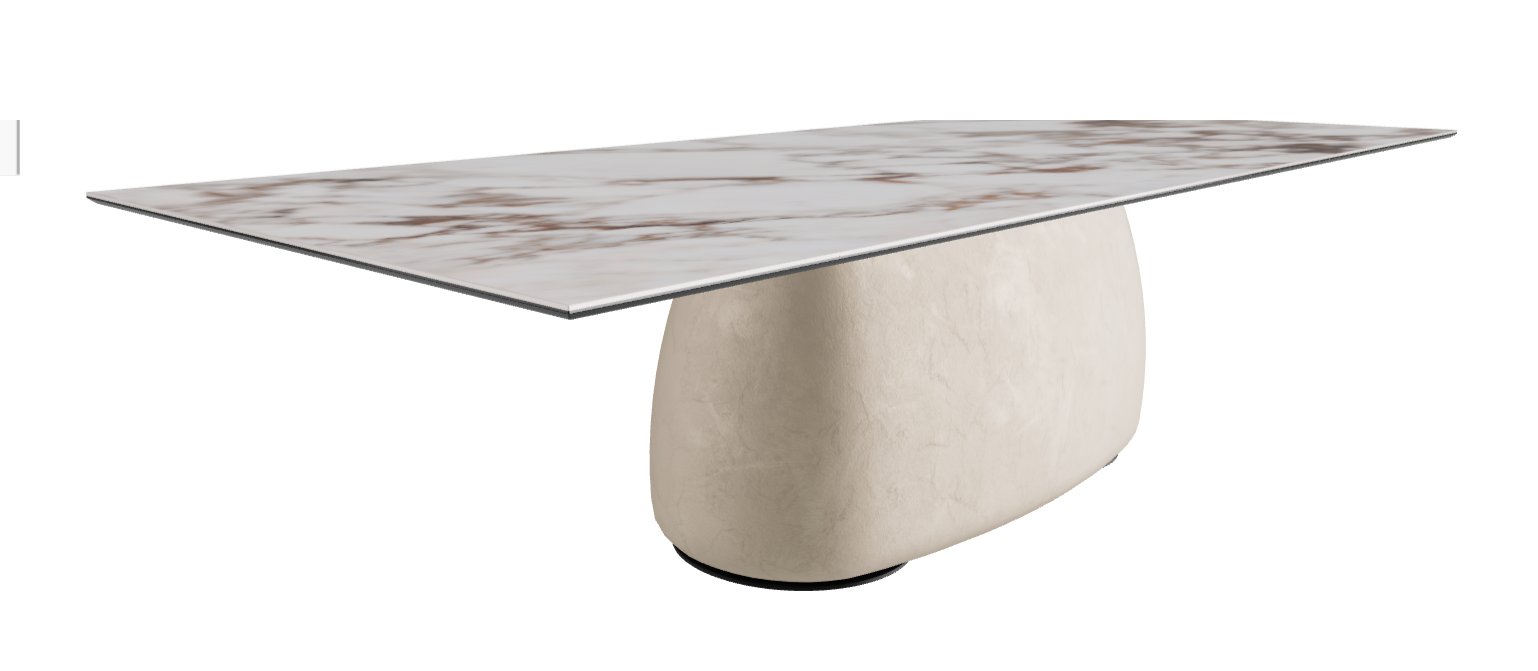 300x120x74h Rectangle Shaped_Breccia_Cairo_Black Embossed