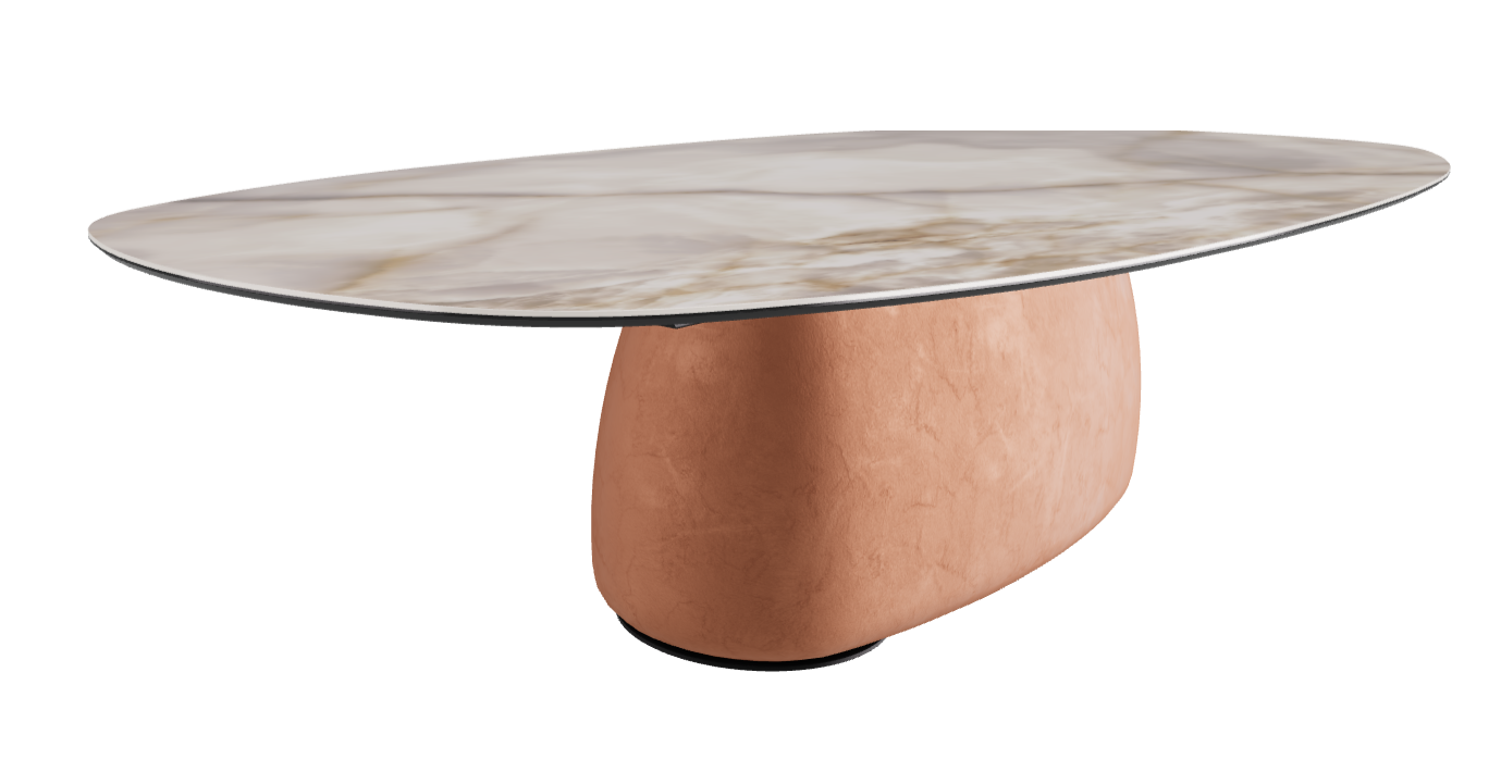300x150x75h Biscuit Shaped_Alabastro_Marrakech_Black Embossed