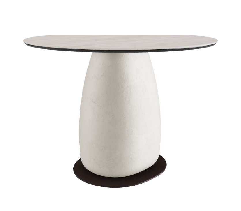 Diameter 100 x Height 73 cm Round Shaped_Colosseo_Oslo_Bronze Embossed