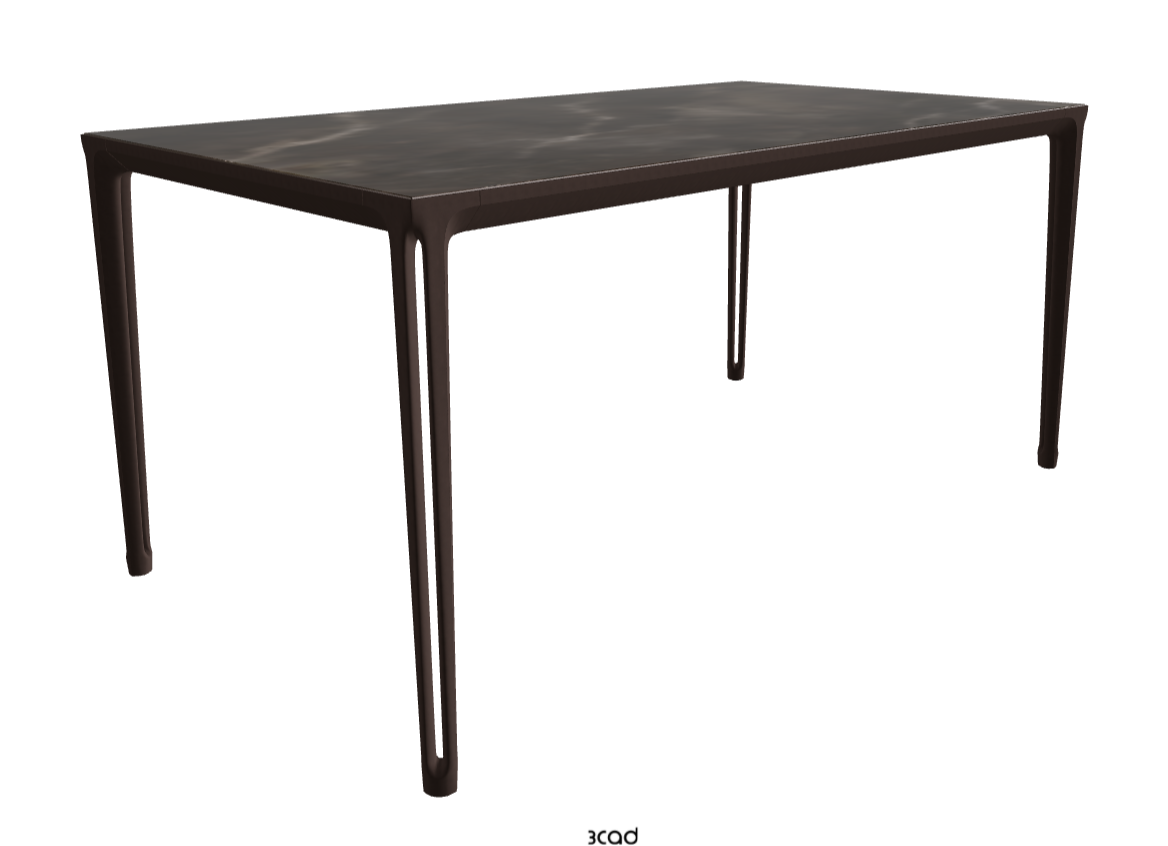 160x90x75h Rectangle Shaped_Andromeda_Bronze Embossed
