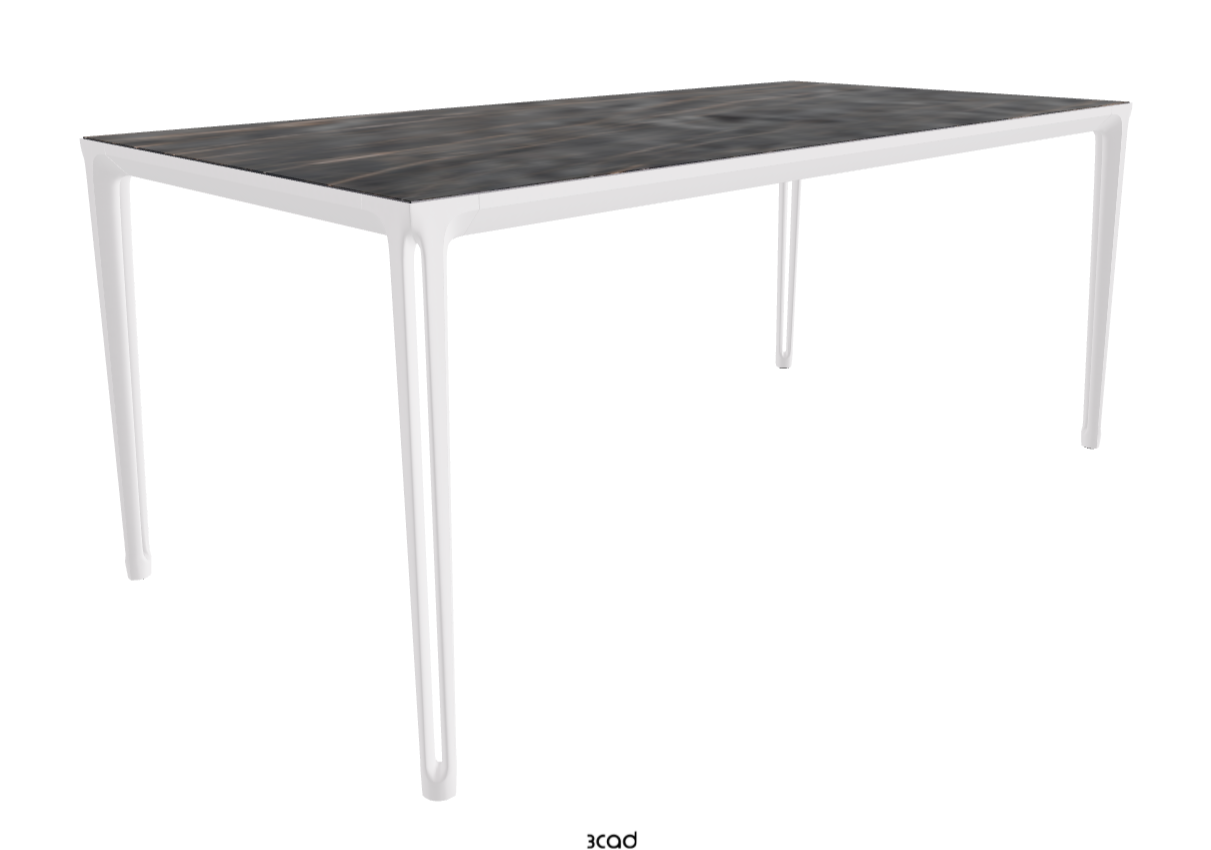 180x90x75h Rectangle Shaped_Matt Portoro_Pearl Embossed