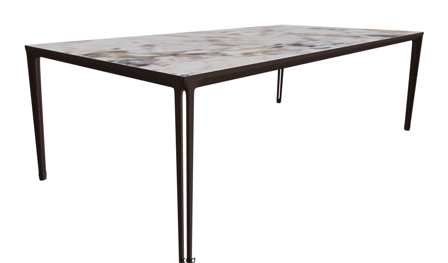 240x120x75h Rectangle Shaped_Makalu_Bronze Embossed