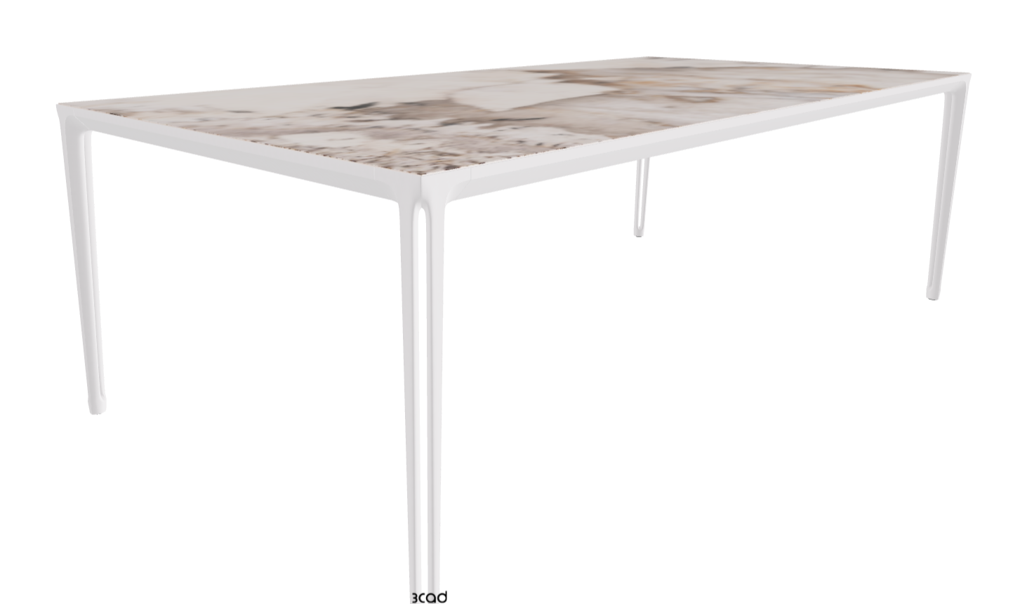 240x120x75h Rectangle Shaped_Corcovado_Pearl Embossed