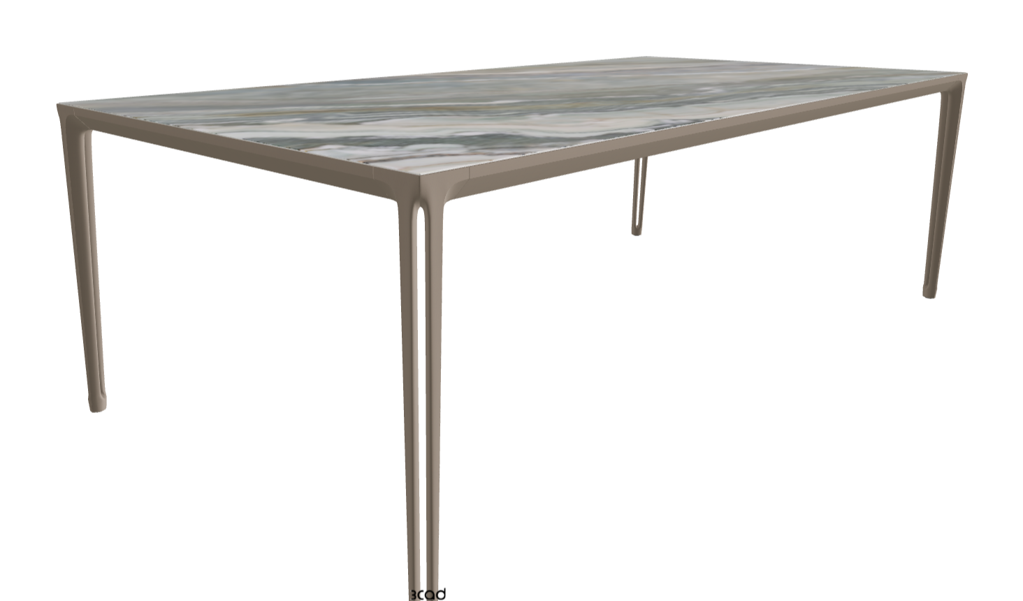 240x120x75h Rectangle Shaped_Kaindy_Titanium Embossed