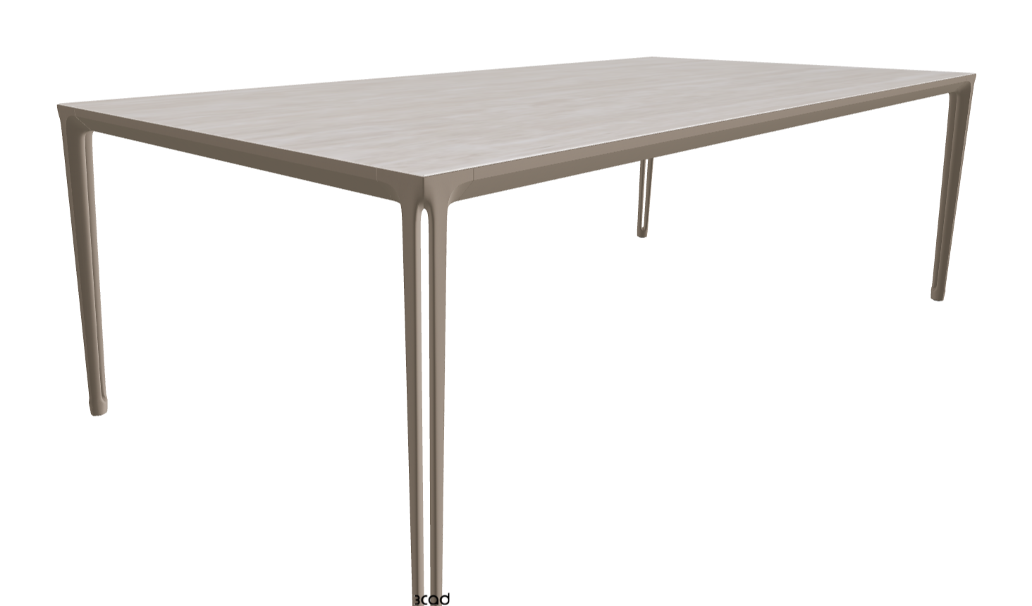 240x120x75h Rectangle Shaped_Colosseo_Titanium Embossed