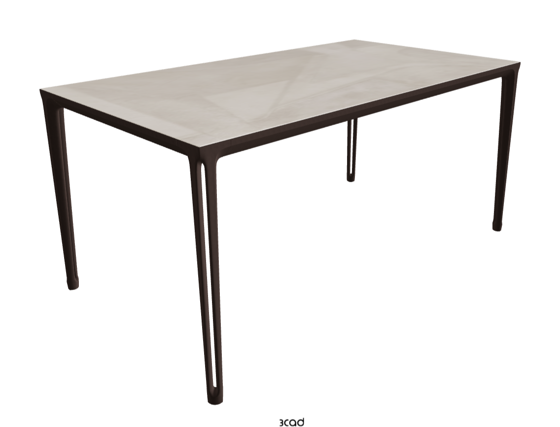 160-220x90x75h Extendible Rectangle Shaped_Luxor_Bronze Embossed_Closed