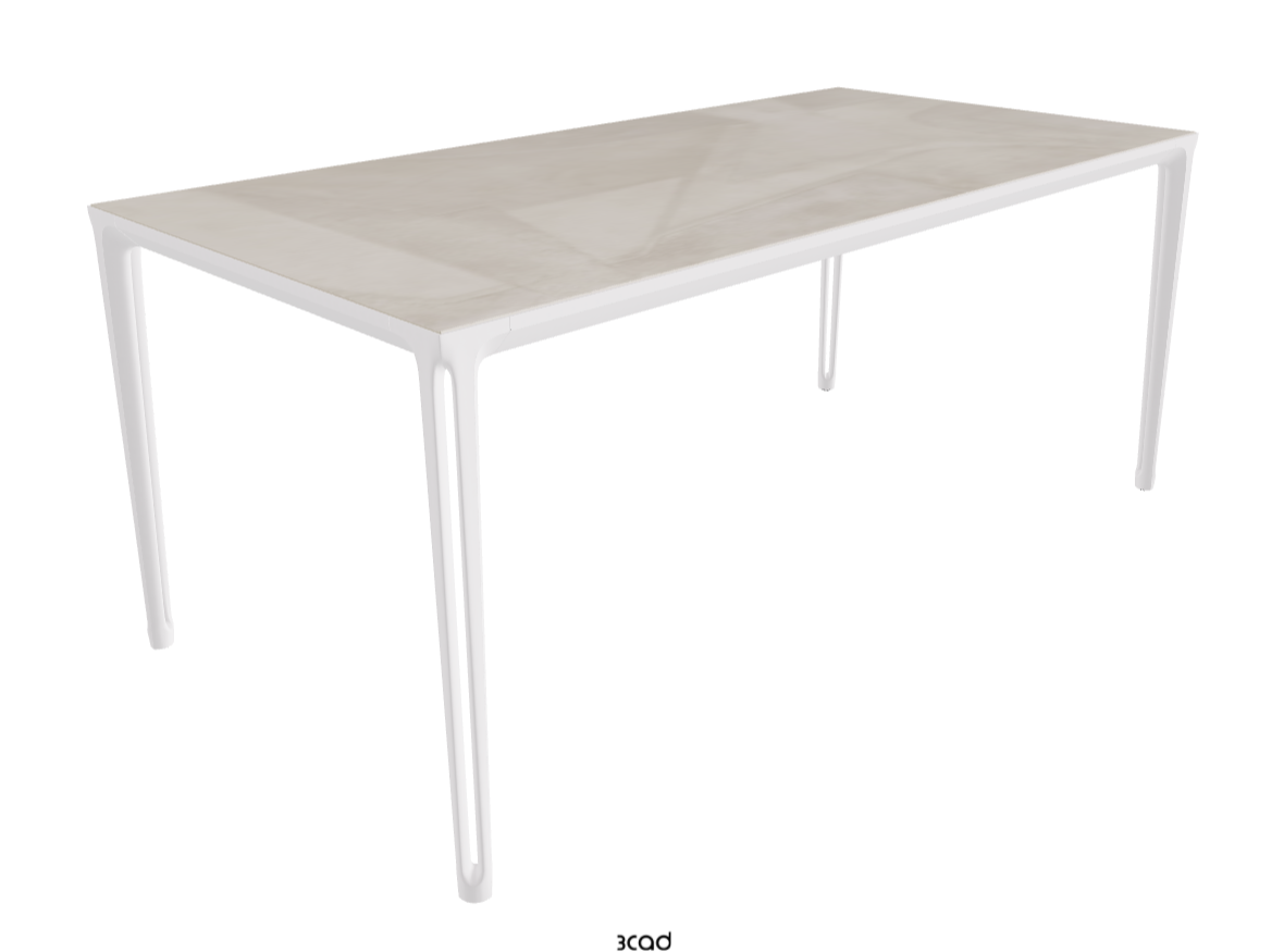 180-240x90x75h Extendible Rectangle Shaped_Luxor_Pearl Embossed_Closed
