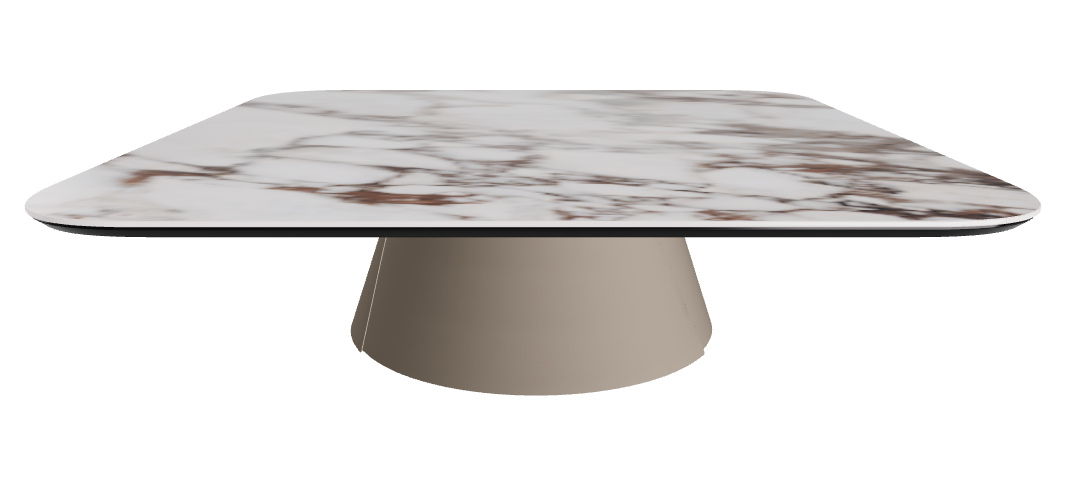 Cattelan Italia ALBERT Keramik S Coffee Table ◻100x100x28h