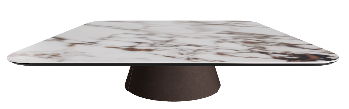 Cattelan Italia ALBERT Keramik S Coffee Table ◻118x118x28h