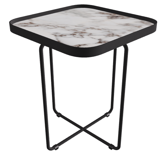 Cattelan Italia Benny Keramik Coffee Table ◻36x36x43h