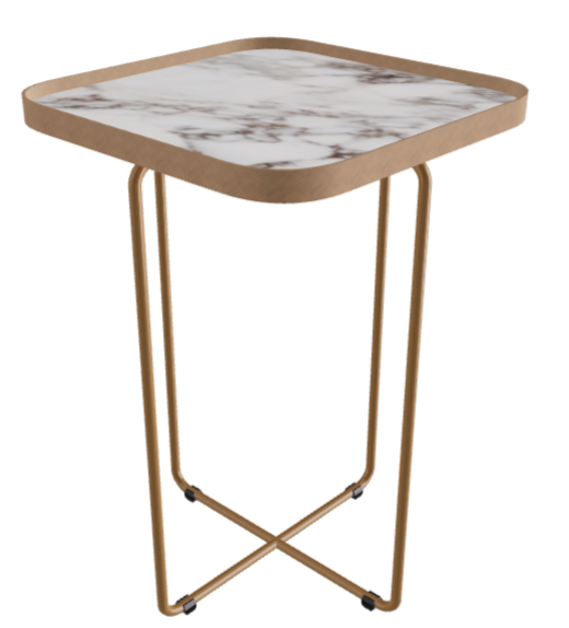 Cattelan Italia Benny Keramik Coffee Table ◻36x36x53h