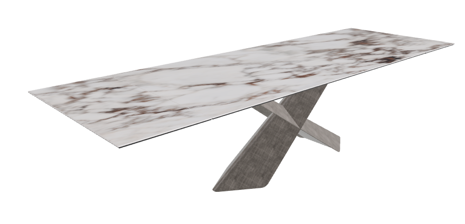 Cattelan Italia Tyron Keramik Drive Rectangular Extendible Dining Table – 200→294x106x74h