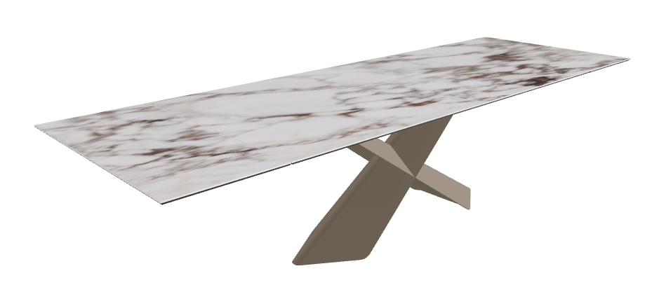 Cattelan Italia Tyron Keramik Drive Rectangular Extendible Dining Table – 200→294x106x74h