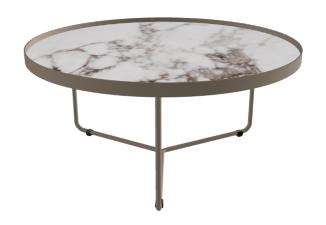Cattelan Italia Billy Keramik Coffee Table Ø60x28h