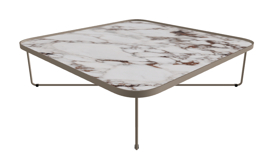 Cattelan Italia Benny Keramik Coffee Table ◻99x99x28h