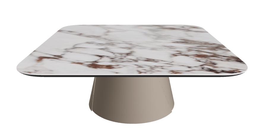 Cattelan Italia ALBERT Keramik S Coffee Table ◻100x100x38h