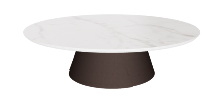 Cattelan Italia ALBERT Keramik Coffee Table Ø100x28h