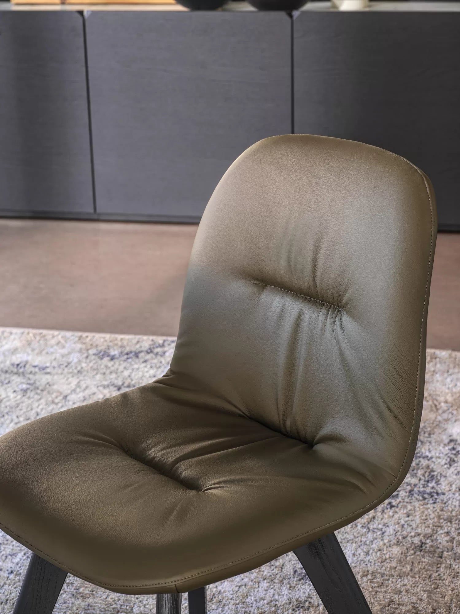 Bontempi Casa Chantal Chair With Solid Wood Frame