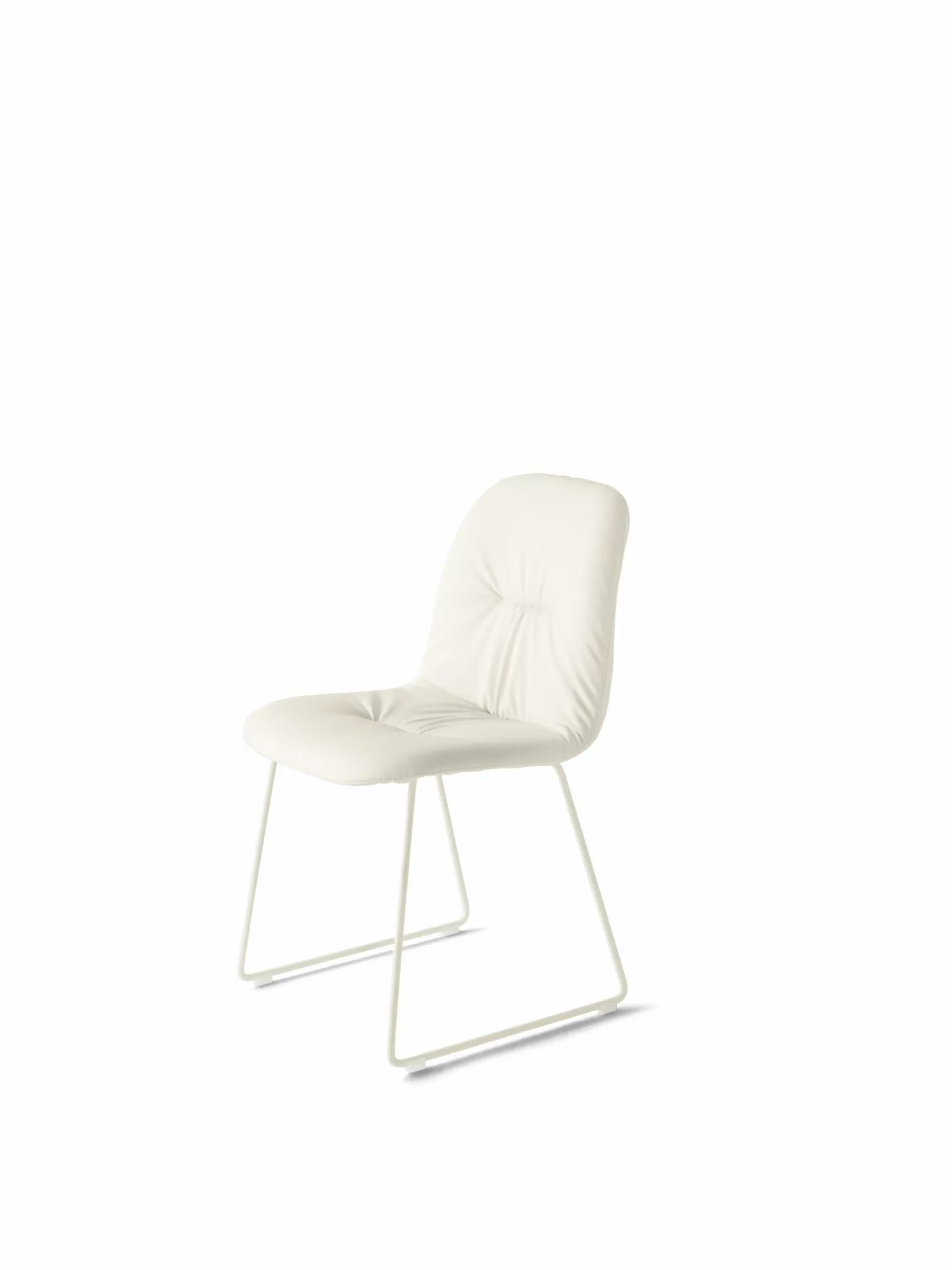 Chantal Chair with round rod metal frame