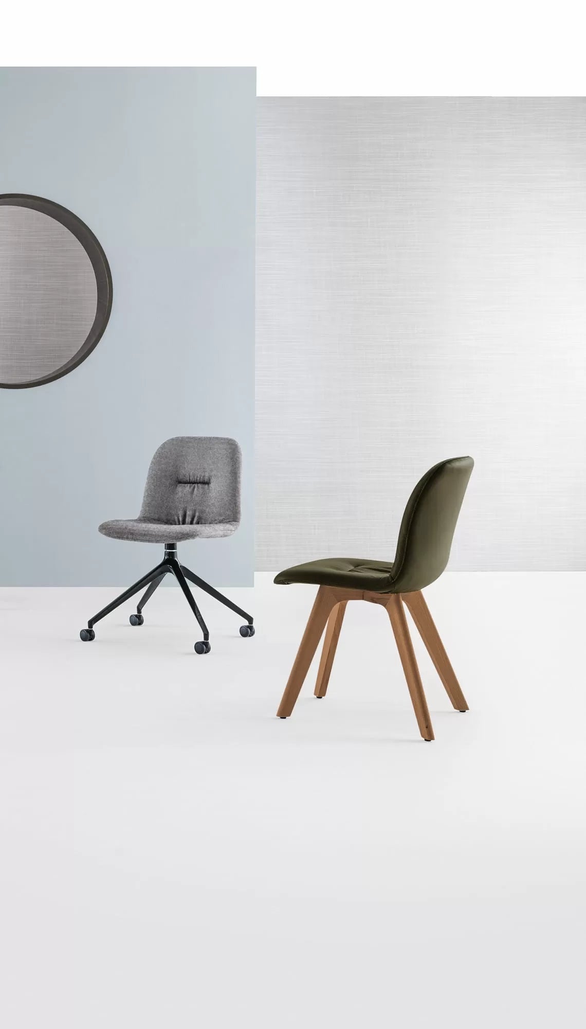 Chantal Chair With Round Rod Metal Frame
