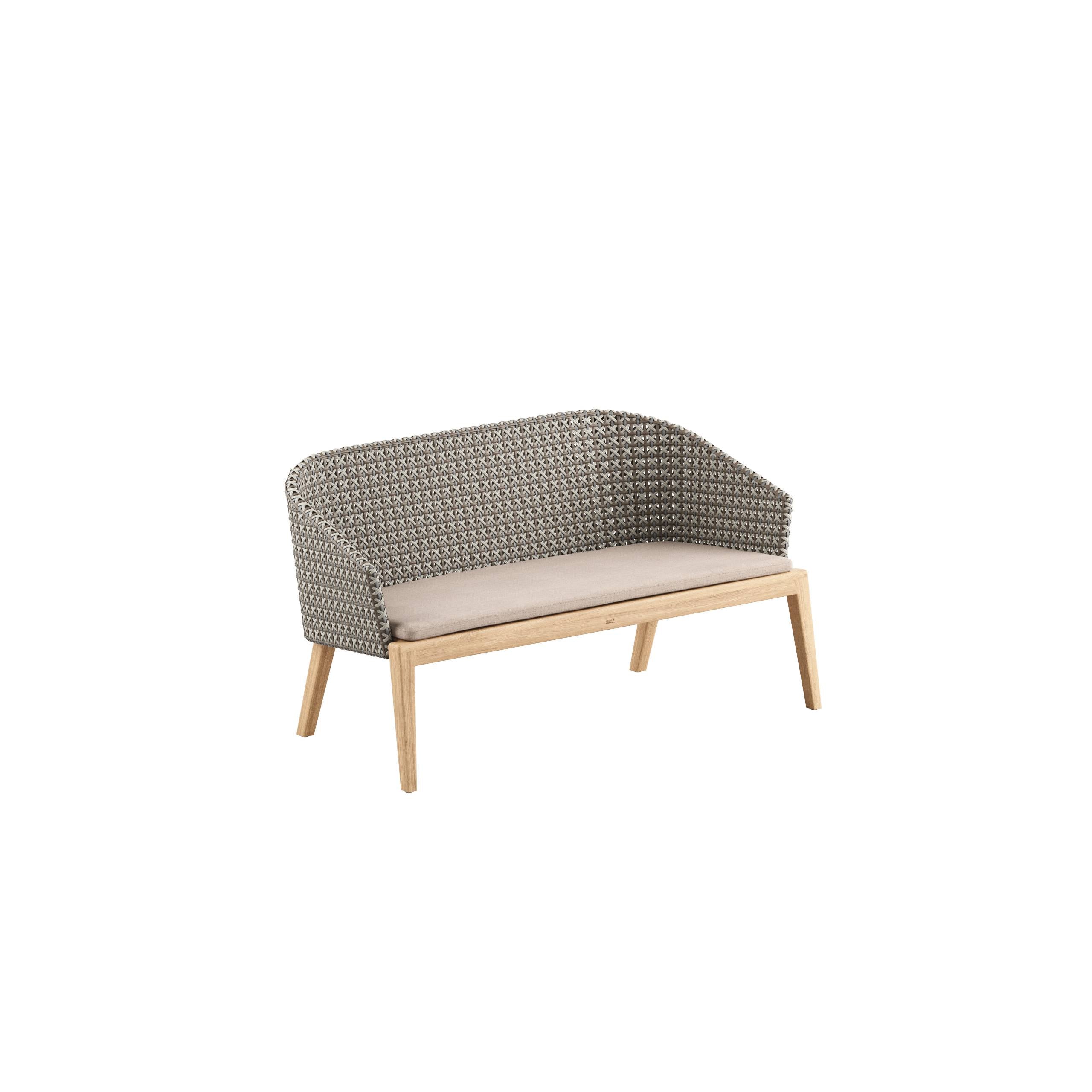 Calypso 135 Bench With Woven Back