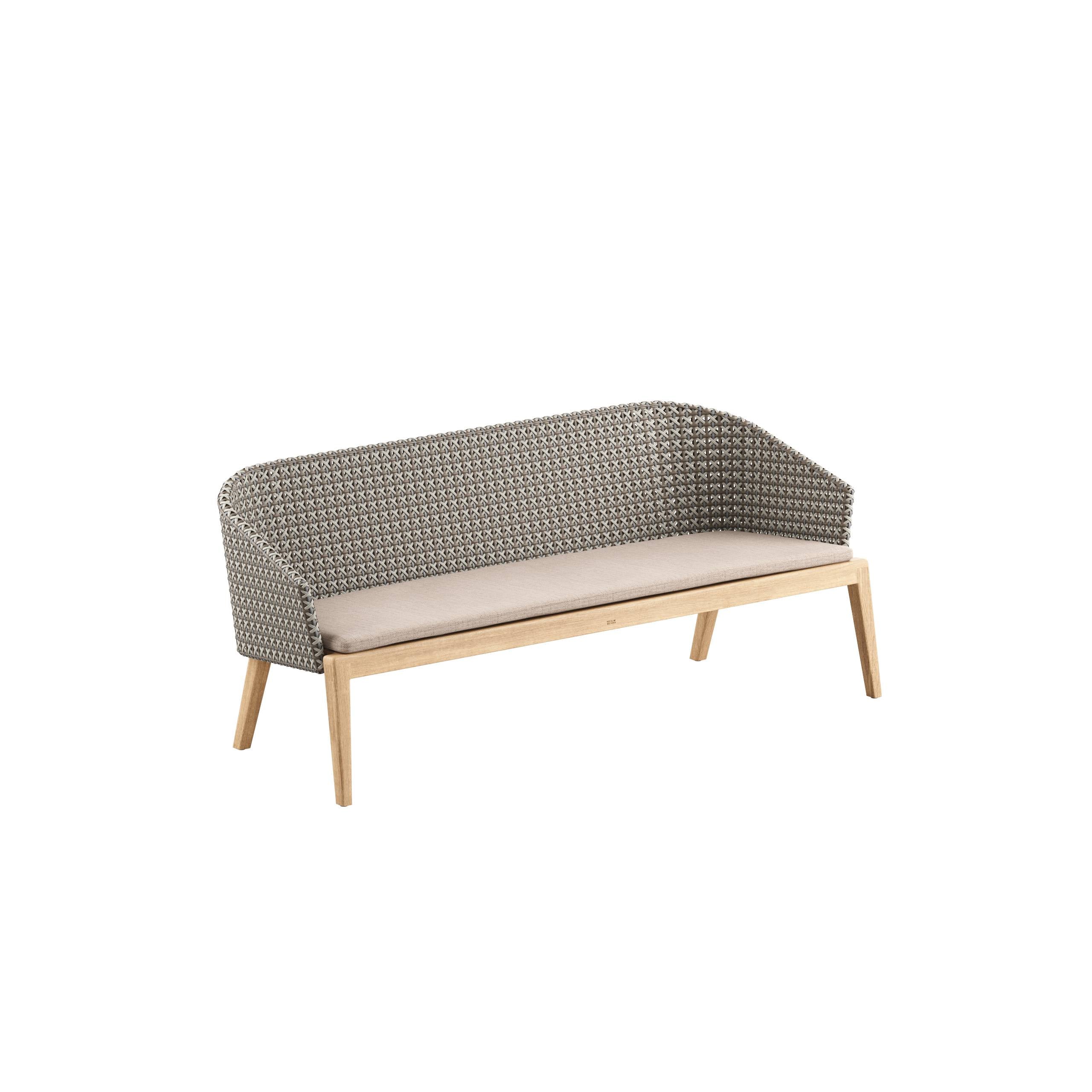 Calypso 175 Bench With Woven Back