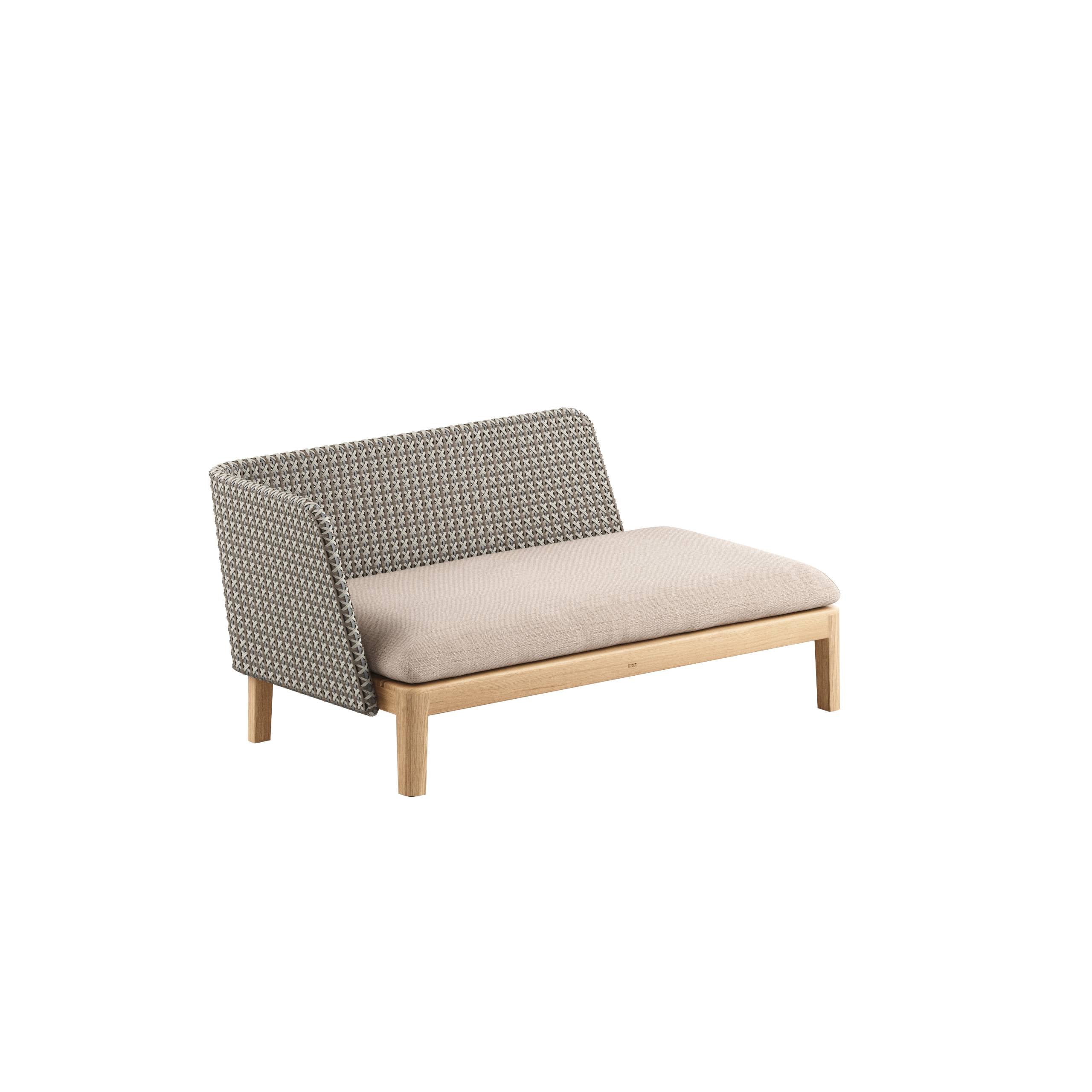 Calypso Lounge 140 R2 With Woven Back And Right Armrest