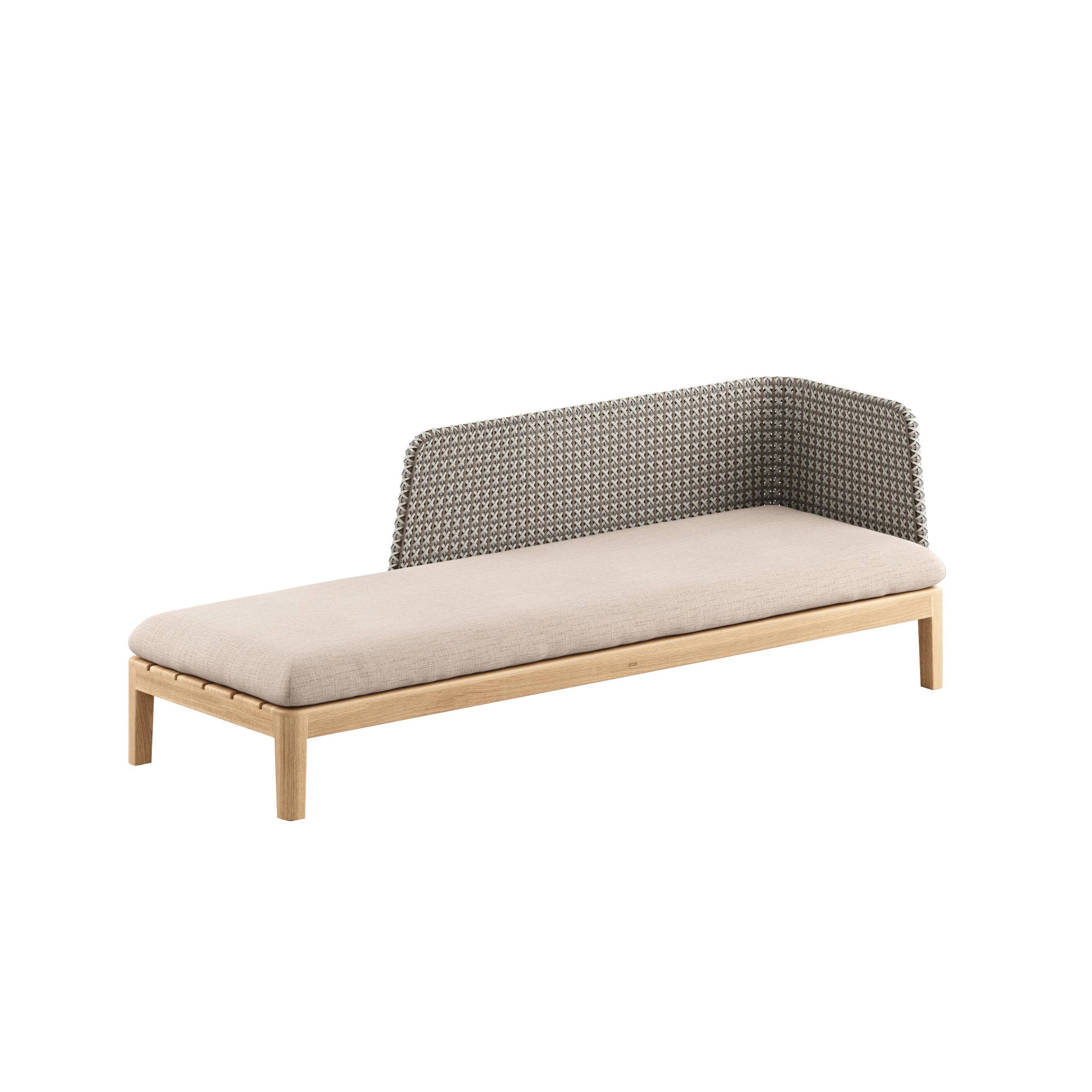 Calypso Lounge 210 L2 With Woven Back And Left Armrest