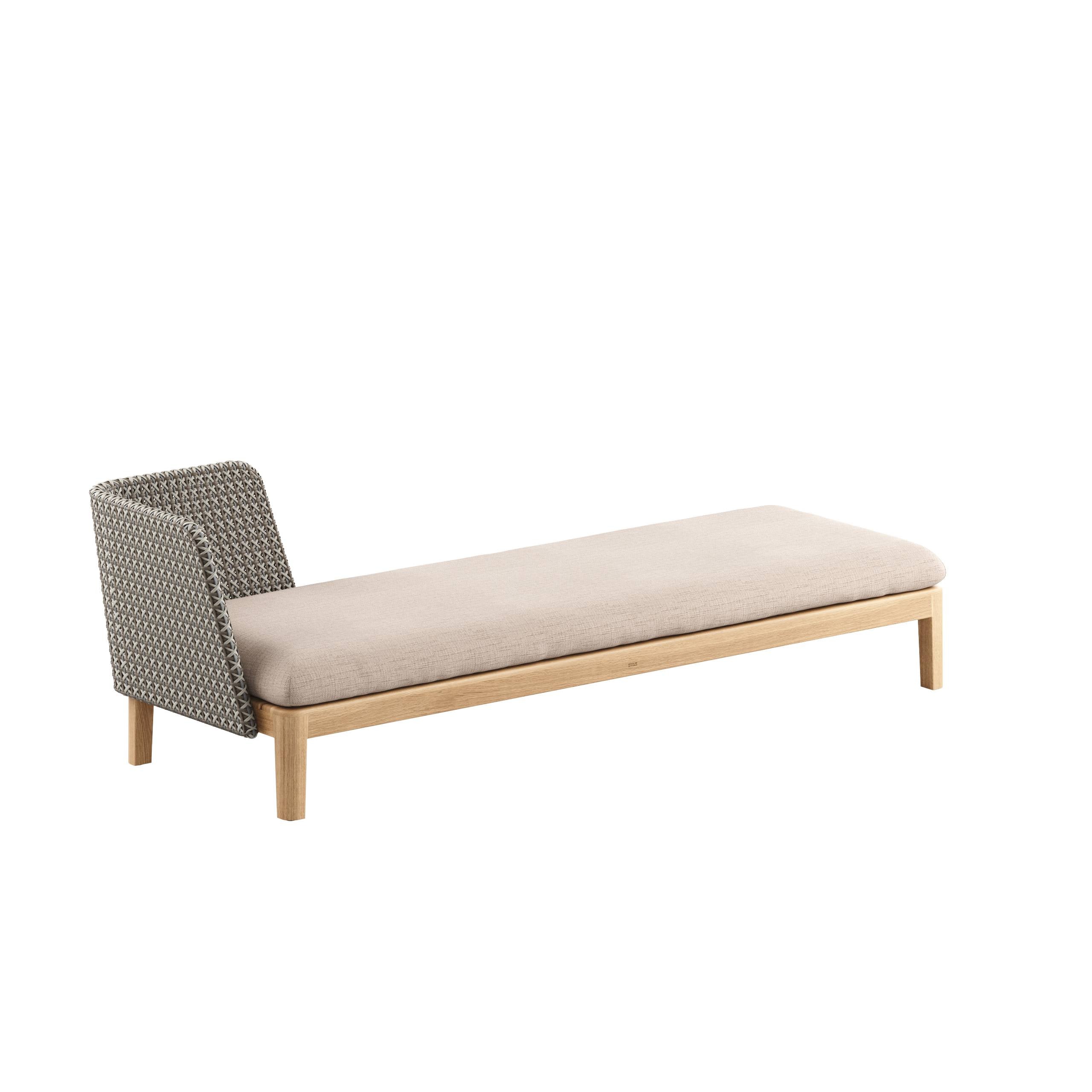 Calypso Lounge 210 With Woven Back And Right Armrest