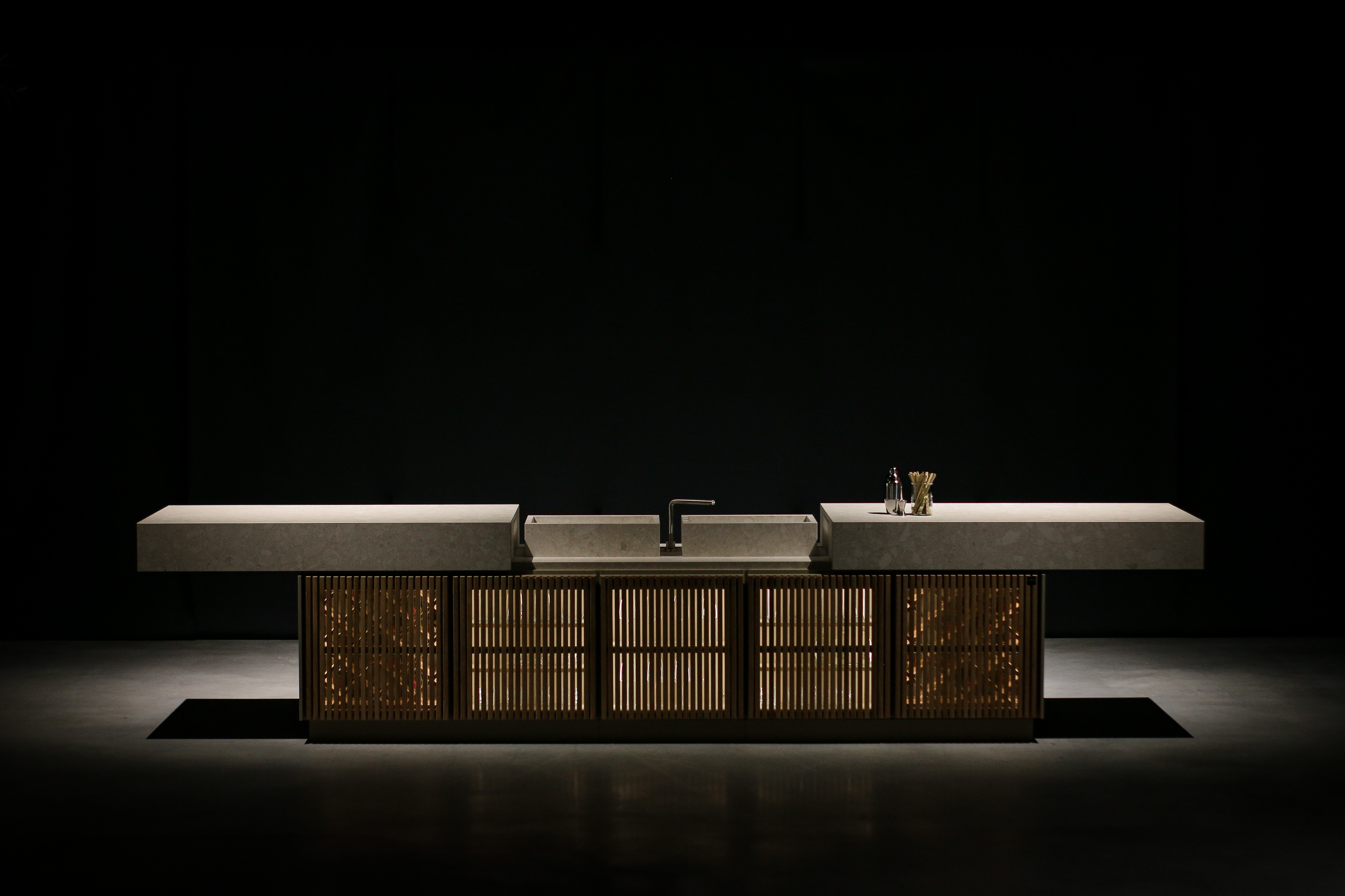 CUBIC Floating Bar Design