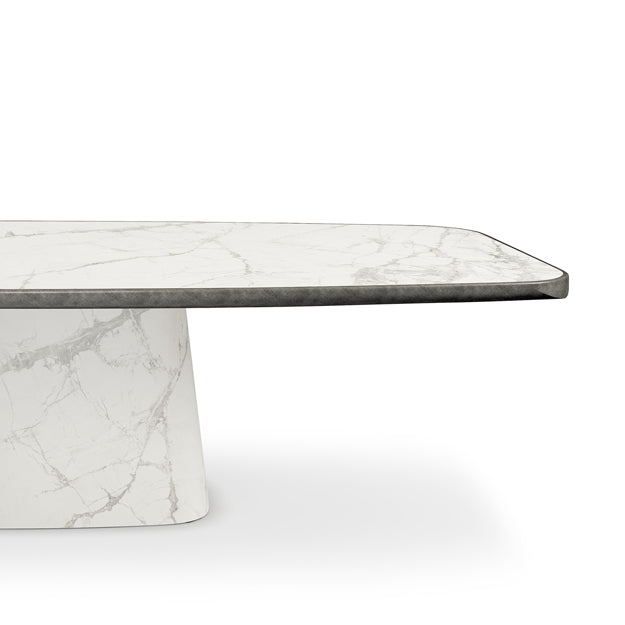 Cattelan Italia Napoleon Keramik Premium Barrel-Shaped Dining Table