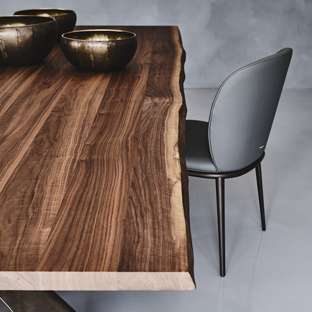 Cattelan Italia Tyron Wood Live Edged Dining Table