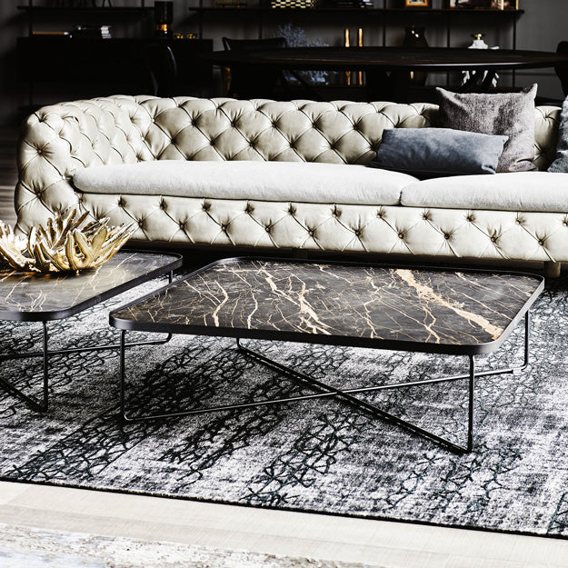 Cattelan Italia Benny Keramik Coffee Table ◻99x99x28h