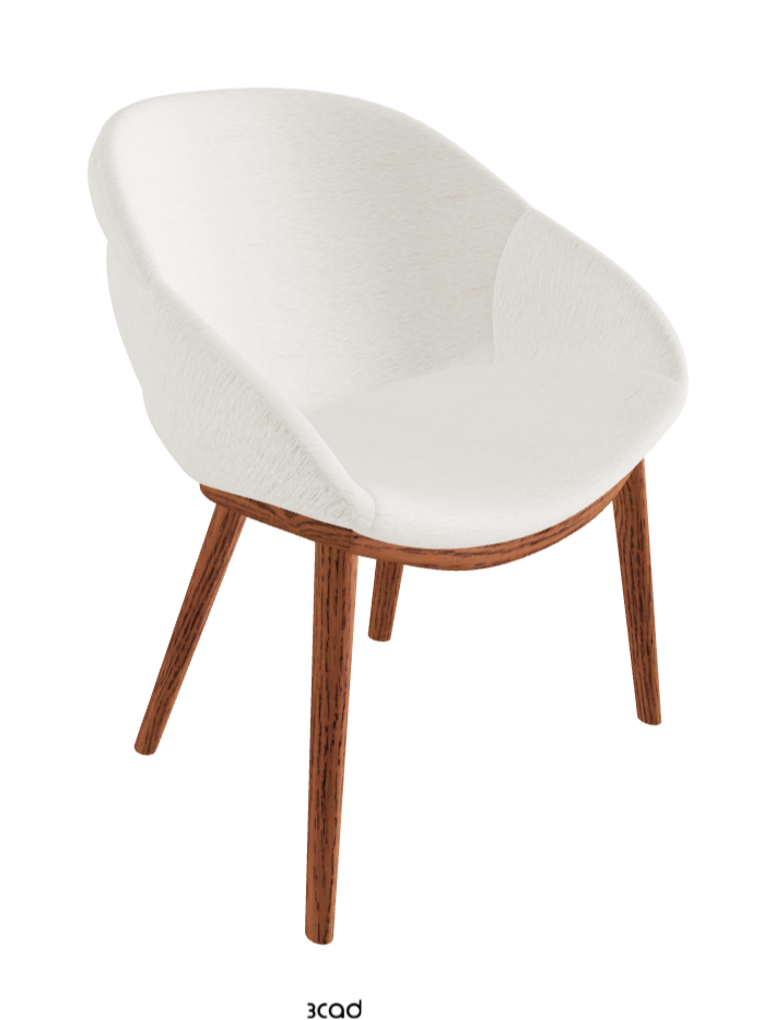 Camilla Dining Armchair_Canaletto Walnut Stained Ashwood_Fabric_B240