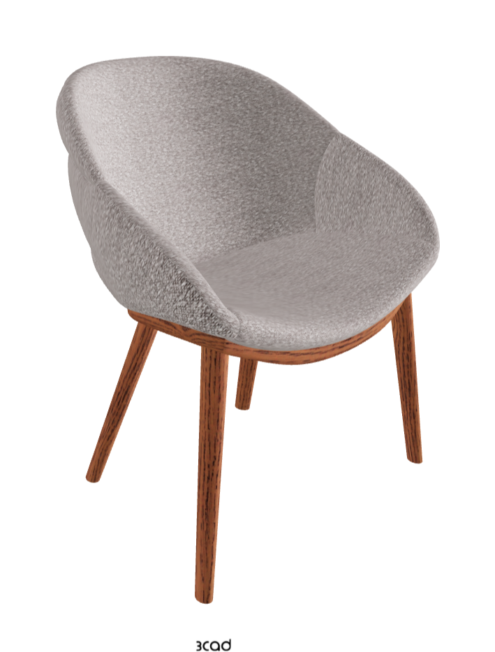 Camilla Dining Armchair_Canaletto Walnut Stained Ashwood_Fabric_B243