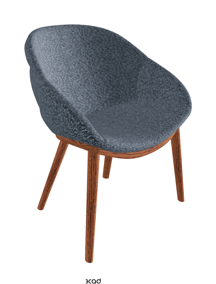 Camilla Dining Armchair_Canaletto Walnut Stained Ashwood_Fabric_B245