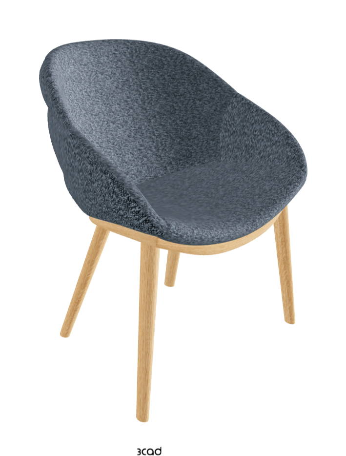 Camilla Dining Armchair_Natural Ashwood_Fabric_B245