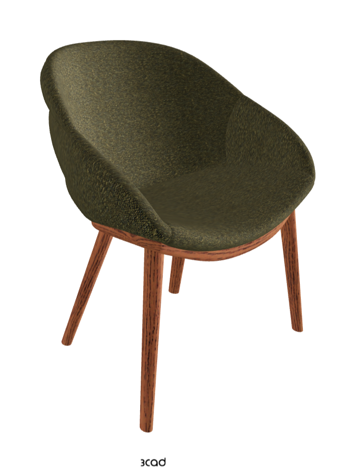 Camilla Dining Armchair_Canaletto Walnut Stained Ashwood_Fabric_B249