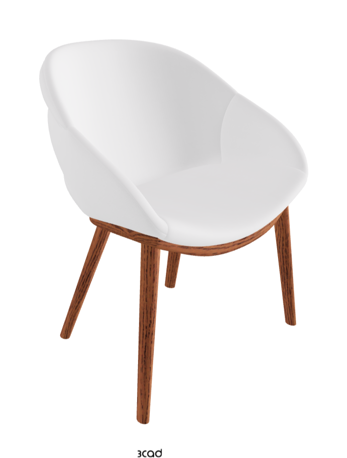 Camilla Dining Armchair_Canaletto Walnut Stained Ashwood_Fabric_B920