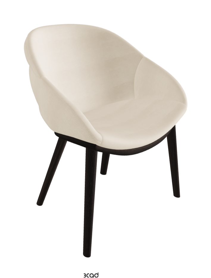 Camilla Dining Armchair_Burned Oak Stained Ashwood_Fabric_B922