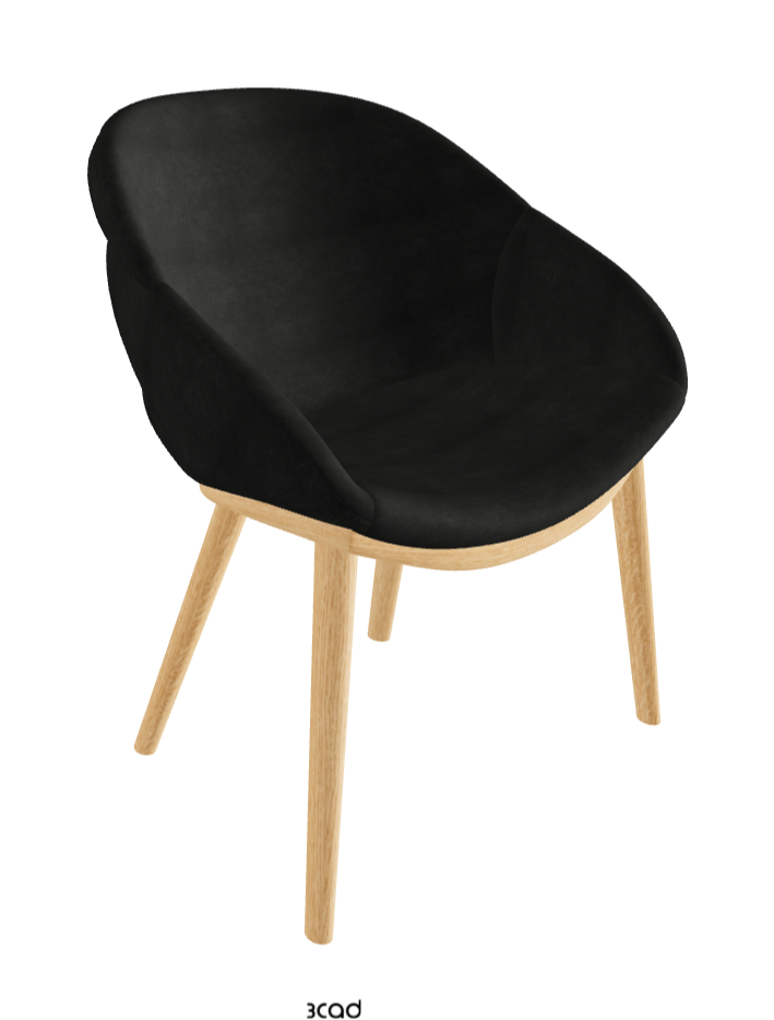 Camilla Dining Armchair_Natural Ashwood_Fabric_B932